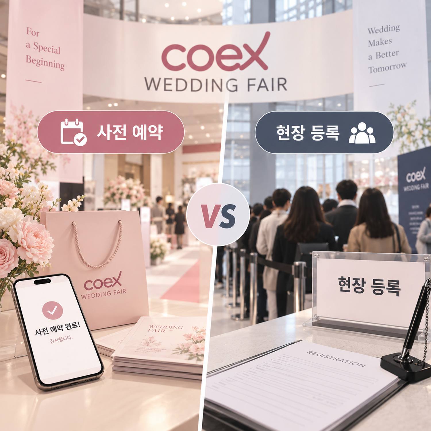 코엑스 웨딩박람회 사전예약